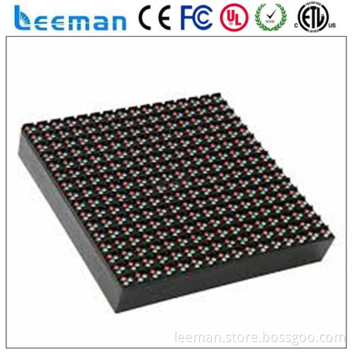outdoor full color led tv advertising display cob led module p7.62 led display panel
